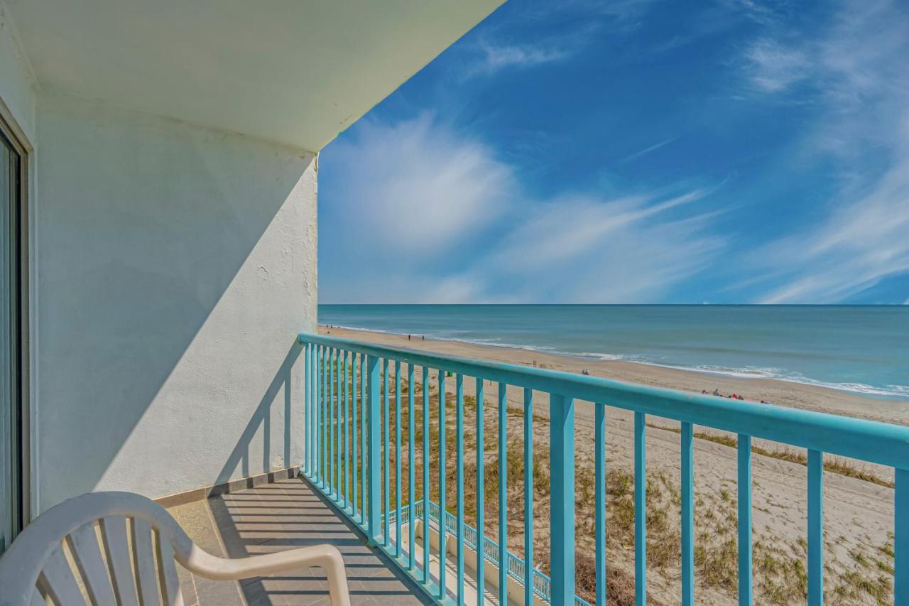 Southern Breeze Ocean Front Hotel Myrtle Beach Exterior foto