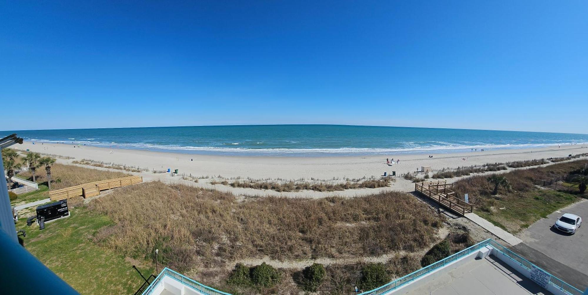 Southern Breeze Ocean Front Hotel Myrtle Beach Exterior foto